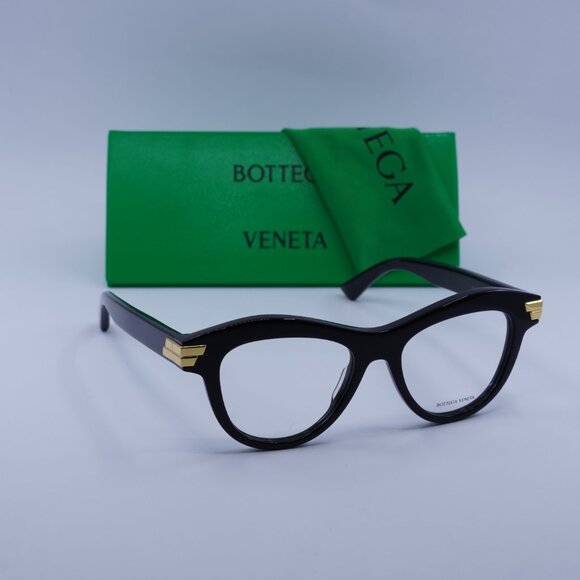 Bottega Veneta BV1105O 001 Cat Eye Eyeglasses 50mm – Black - Picture 5 of 10